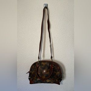 Carry-land genuine leather hand/shoulder purse